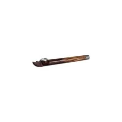 Bong-discount Handpfeife, Pur-Pfeife, HOLZ-Pfeife | 125 Mm | SHISHAM-Holz, Silber/gold