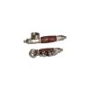 Bong-discount Handpfeife, Pur-Pfeife, Schraubpfeife, METALL-Pfeife Zerlegbar | 100 Mm | Metall, Holz