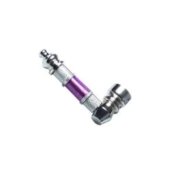 Bong-discount Handpfeife, Pur-Pfeife, Schraubpfeife, METALL-Pfeife Zerlegbar | 70 Mm | Metall