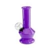 Bong-discount Wasserpfeife, Glas-Bong, Glasblubber | 13 Cm | Violett | Robustes BOROSILIKATGLAS