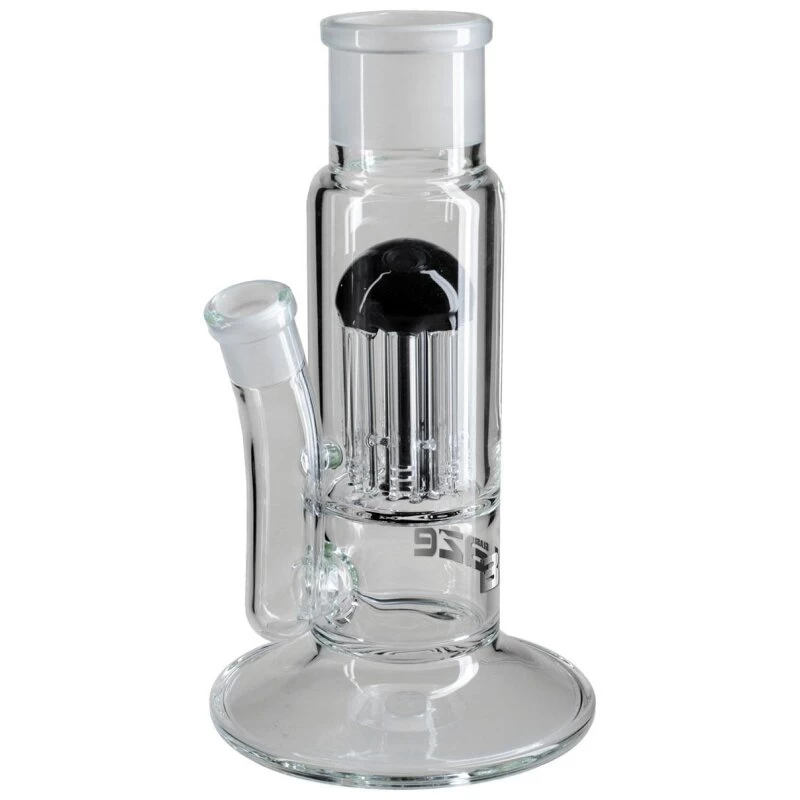 Bong-discount Wasserpfeife, PERCOLATOR-Bong, Glasbong | 25 Cm, NS 19 (18,8mm) | Klar | 5 Mm Dickes, Robustes BOROSILIKATGLAS