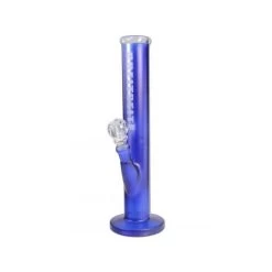 Breitseite Glasblubber Full Color Classic Zylinderbong Blau
