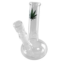 Bong-discount Glasblubber | Klar | Leaf
