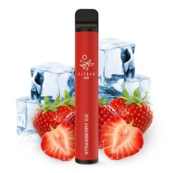 Elf Bar 600 Strawberry Ice Aroma Einweg E-Shisha 20mg Nikotin