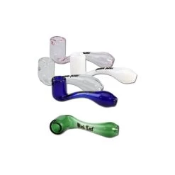 Black Leaf Glaspfeife Grau/titan