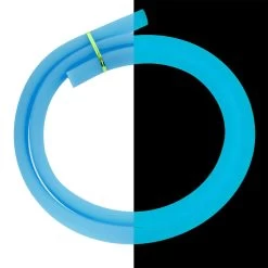Jookah Silikonschlauch – Matt Glow Blau – 150cm