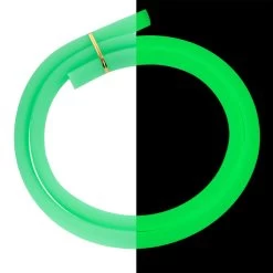Jookah Silikonschlauch – Matt Glow Grün – 150cm