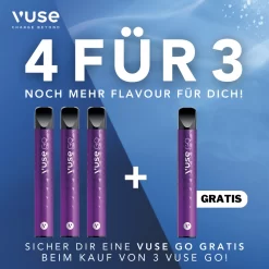 Vuse Go 700 4 Für 3 Grape Ice