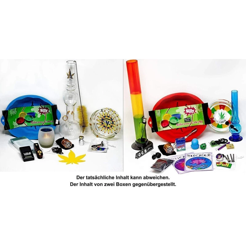 Wundertüte - Mystery-Bong-Pack 3.1 | Glasbong, Vaporizer, Acrylbong | Eis-Bong, Dabbing , Vorkühler | Pur-Pfeife, Kawumm | Grinder | Clipper, ActiTube | 50% - 80% SALE – Bild 2