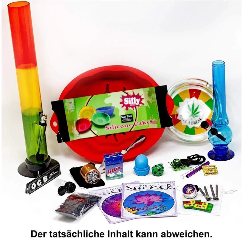 Wundertüte - Mystery-Bong-Pack 3.1 | Glasbong, Vaporizer, Acrylbong | Eis-Bong, Dabbing , Vorkühler | Pur-Pfeife, Kawumm | Grinder | Clipper, ActiTube | 50% - 80% SALE – Bild 4