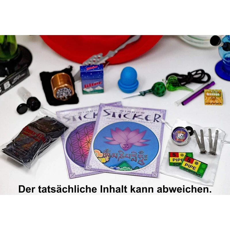 Wundertüte - Mystery-Bong-Pack 3.1 | Glasbong, Vaporizer, Acrylbong | Eis-Bong, Dabbing , Vorkühler | Pur-Pfeife, Kawumm | Grinder | Clipper, ActiTube | 50% - 80% SALE – Bild 6